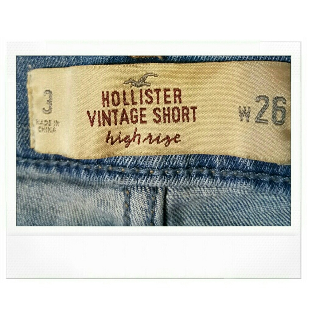 High Rise Distressed Shorts - Picture 3 of 3